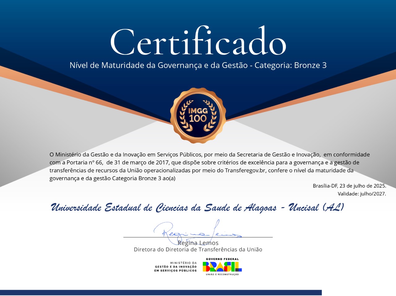 certificado